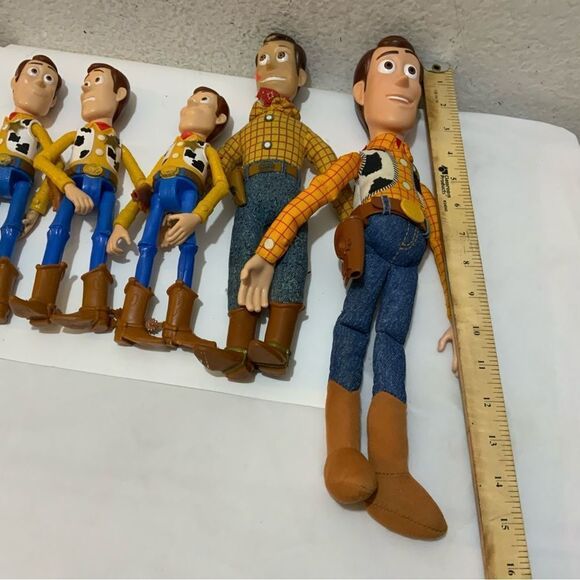 Lot of 5 Disney Parks Pixar Toy Story Woody Plush - Picture 6 of 8